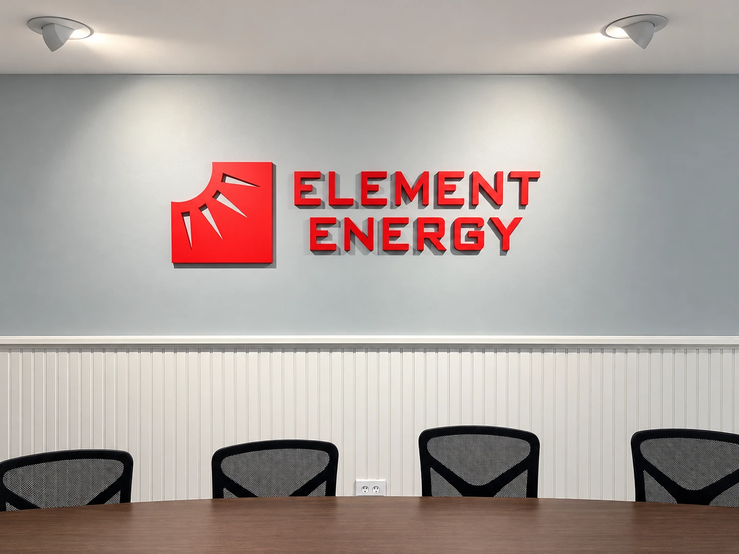 Element Energy Lobby Signs